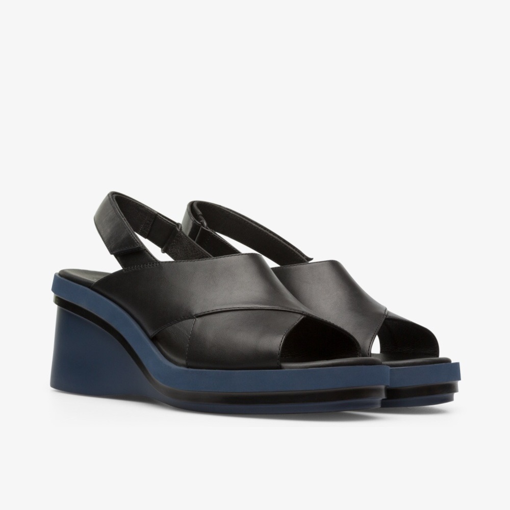 Camper Kyra leather wedge Size 41